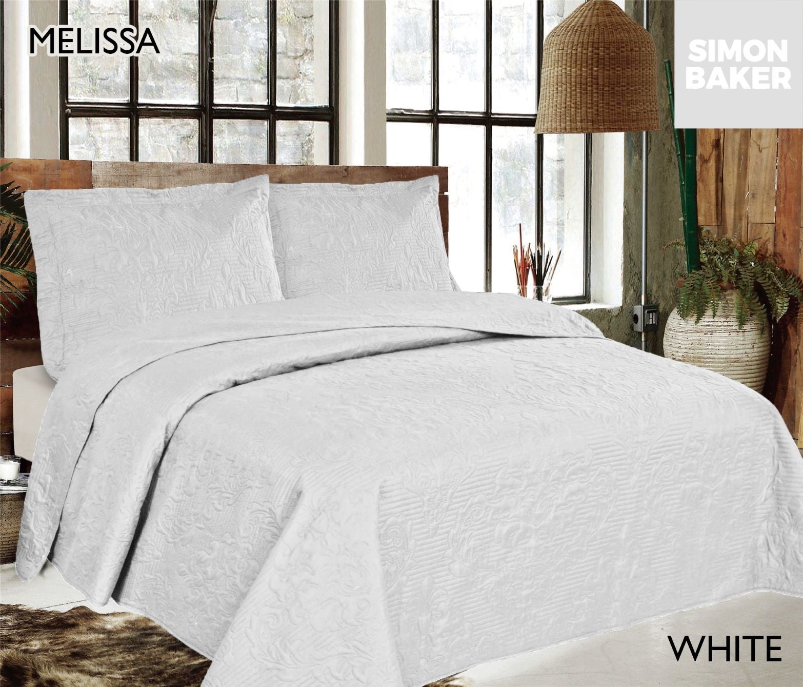 Quilted Melissa Bedspreads